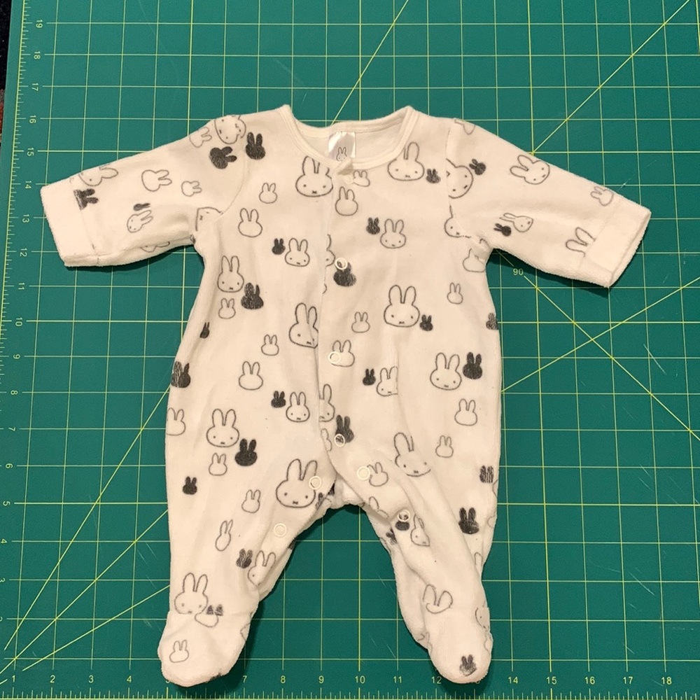 Miffy - Nijntje newborn footie onesie